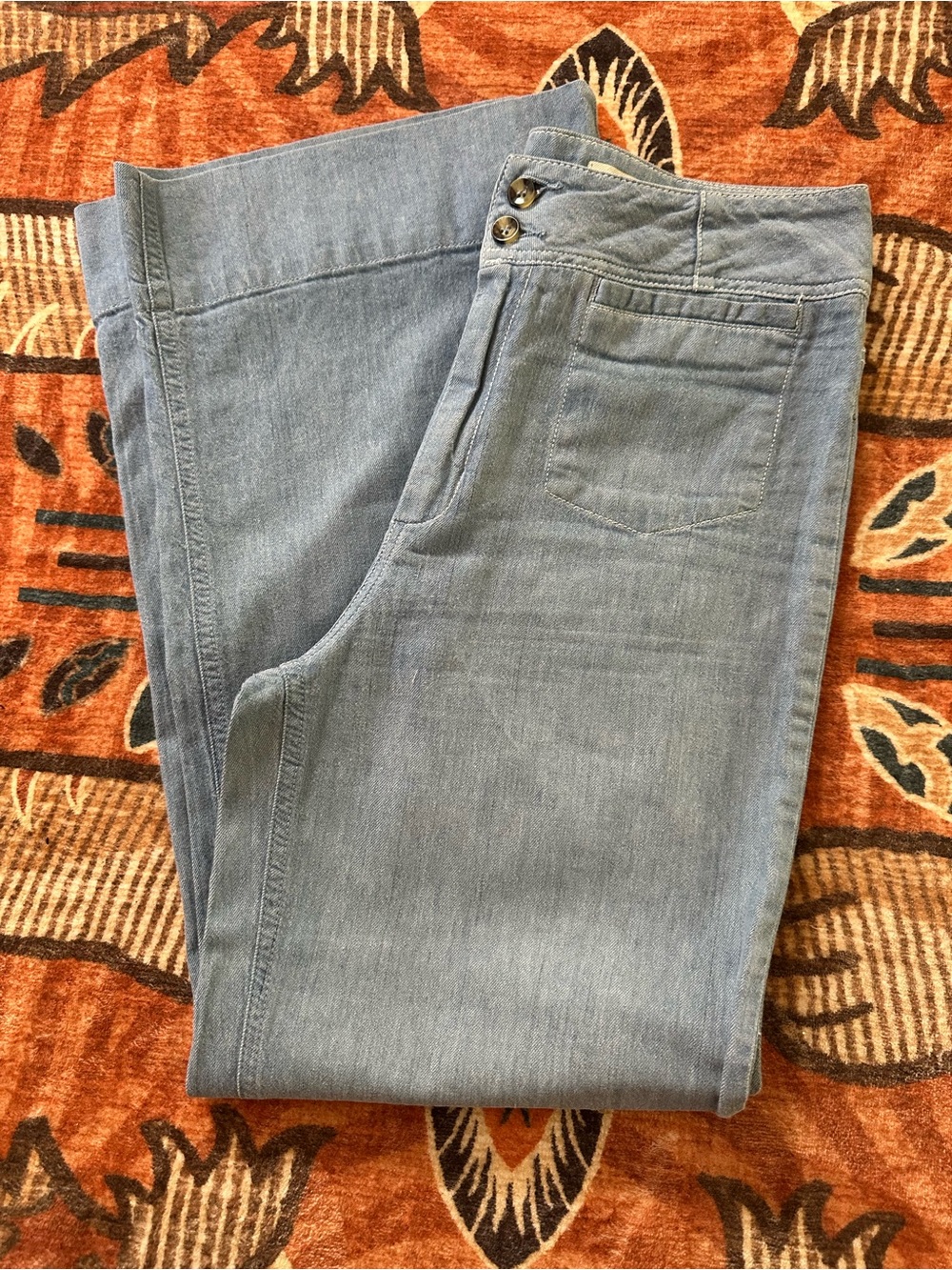 Anthropologie Pilcro Light Wash Straight Women's Jeans